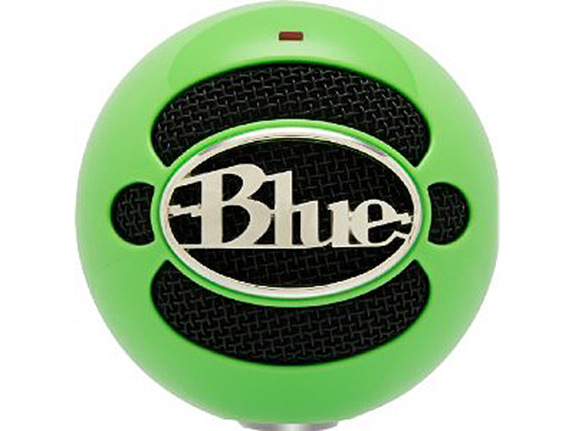 Blue Microphones SnowballNeonGreen Live Sound