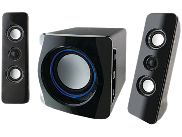 iLive IHB23B 2.1 CH Wireless Bluetooth 2.1 speaker system with subwoofer System