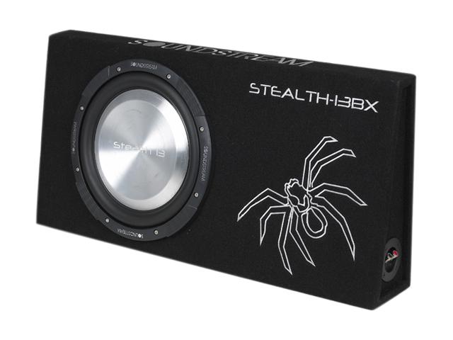      SOUNDSTREAM STEALTH 13BX Single 13.25 200W Enclosed Subwoofer