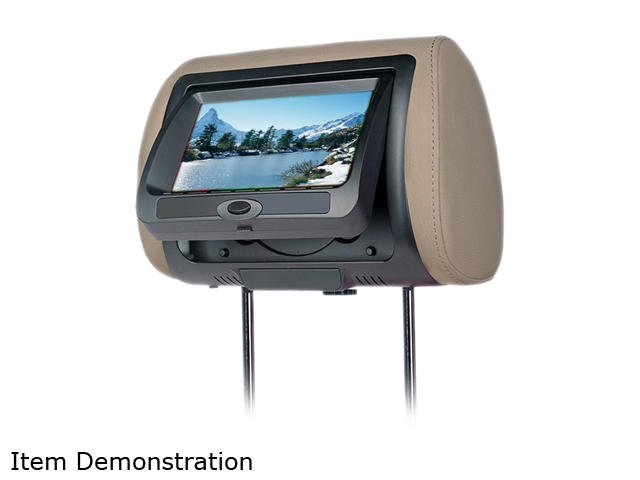 CONCEPT Chameleon Headrest Monitor with Built In DVD Player & Color Covers Model CLD 700