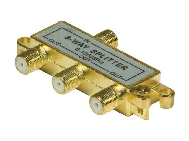 Steren BL 240 213 3 Way RF Splitter