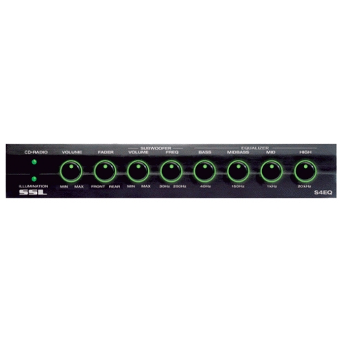 SOUND STORM S4EQ 4 Band Graphic Equalizer