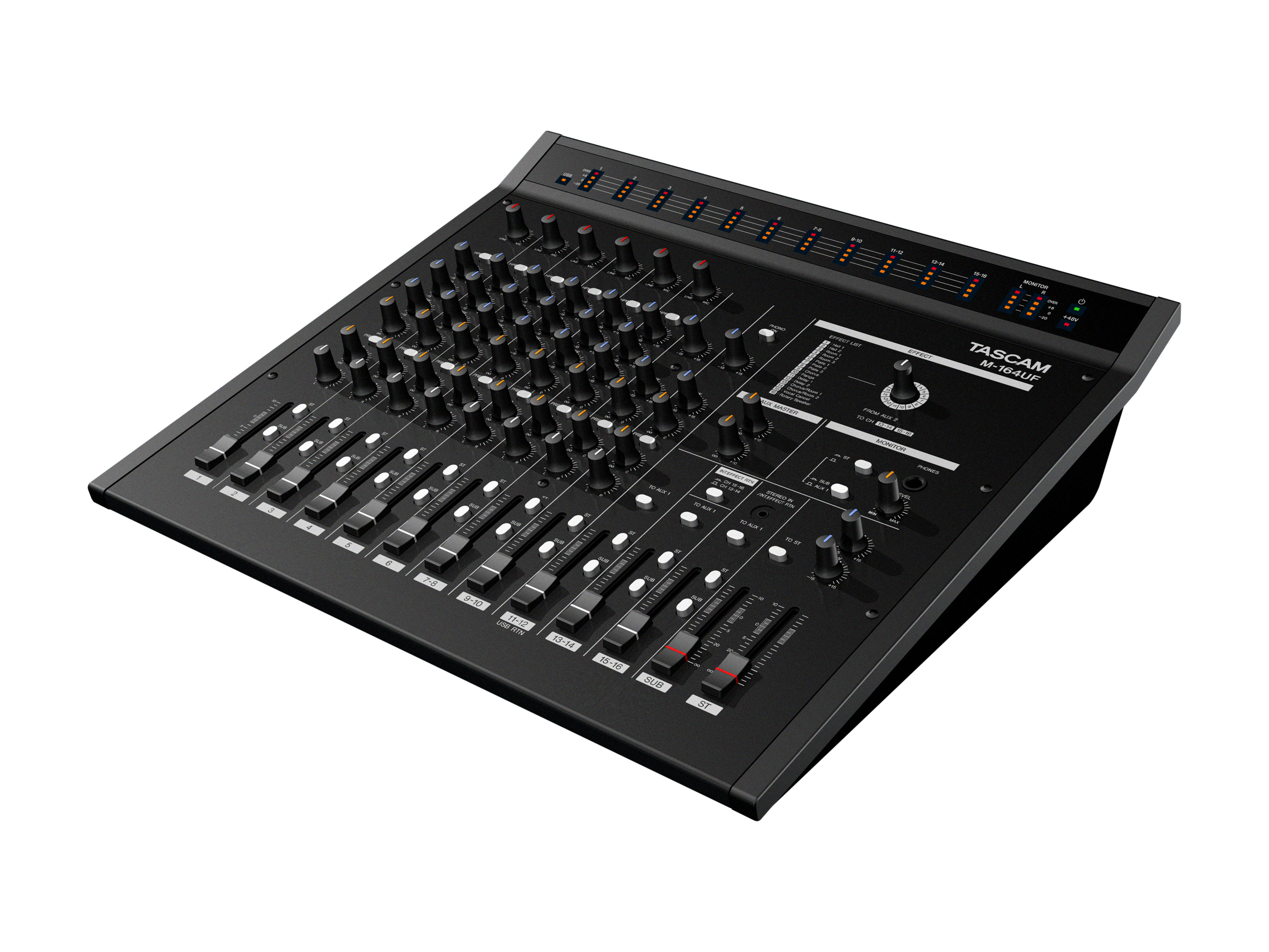    TASCAM   16 Channel Mixer w/ Effects and USB 2.0 (M 164UF 