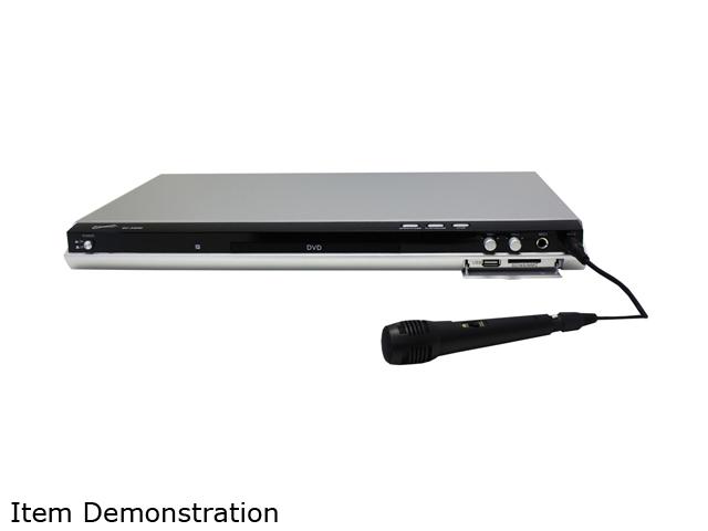     SuperSonic SC 33DM 5.1 Channel DVD Player with Karaoke Microphone