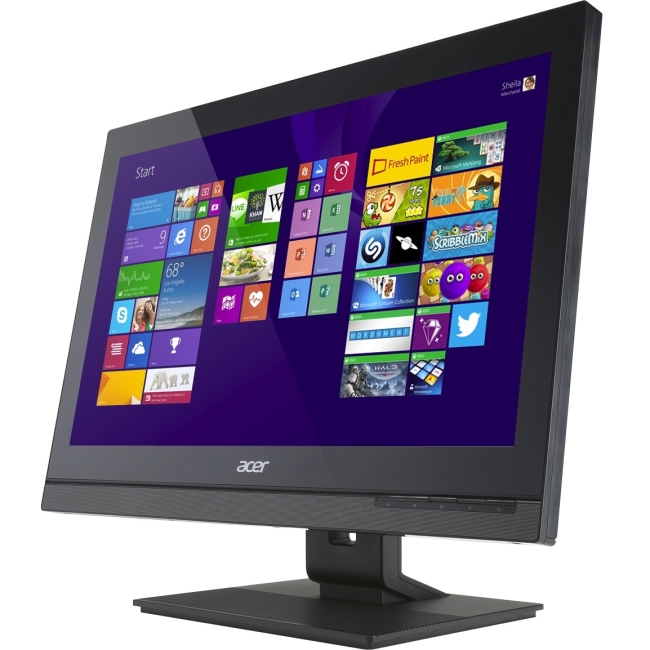 Acer Veriton Z4810G All in One Desktop Computer – 23" Display Intel Core i3 4150T 3.0GHz 4GB DDR3 500GB HDD Windows 7 Professional   DQ.VKRAA.003