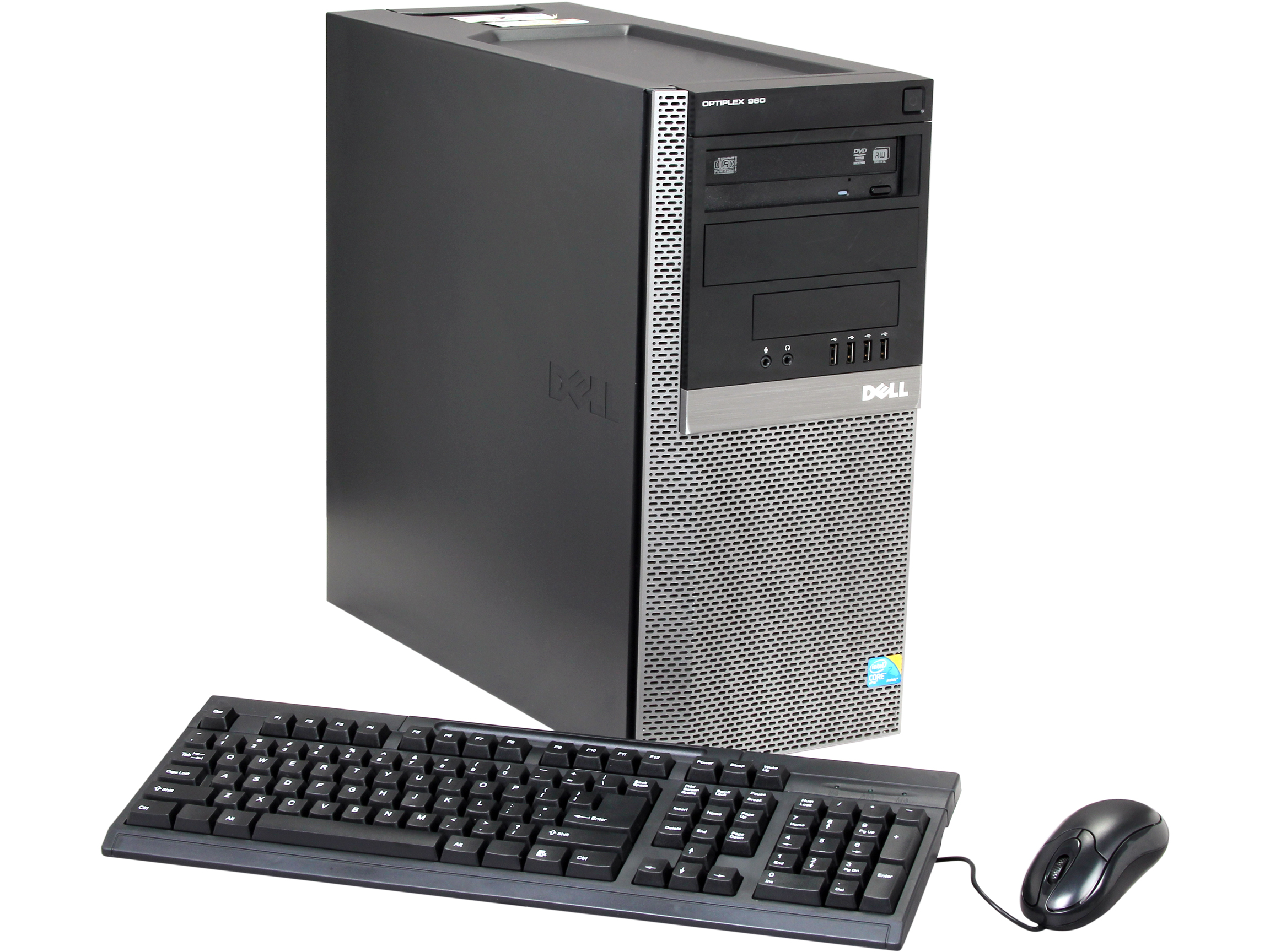 Refurbished DELL Desktop PC OptiPlex 960 Core 2 Duo 2.66 GHz 4GB 1.5 TB HDD Windows 7 Pro 64 Bit