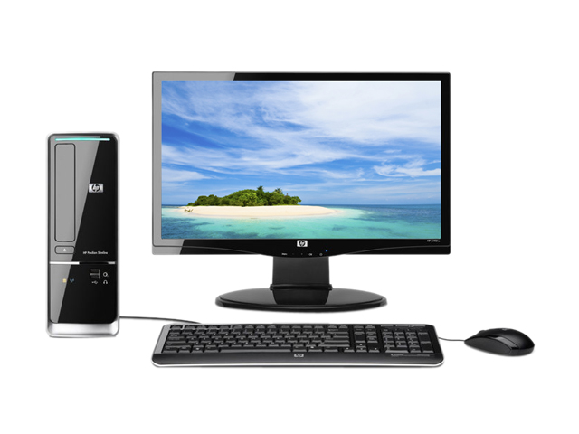 HP Pavilion Slimline S5737C B (BV626AAR#ABA) Desktop PC Bundle Athlon X2 250 (3.0GHz) 3GB DDR2 500GB HDD Capacity 18.5" LCD Windows 7 Home Premium 64 bit