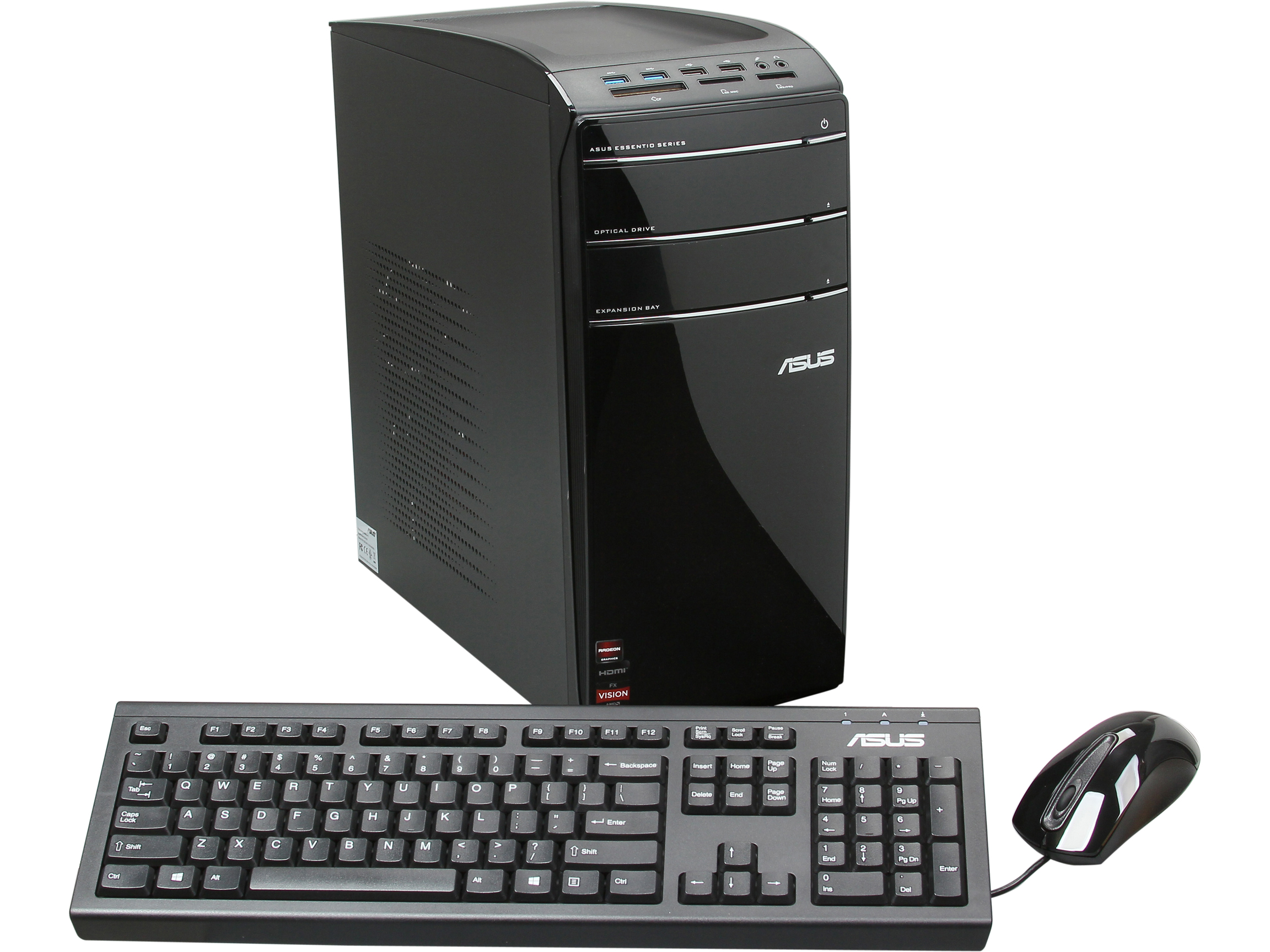 ASUS Desktop PC CM1855 US004S AMD FX Series FX 4300 (3.80 GHz) 8 GB DDR3 1 TB HDD Windows 8