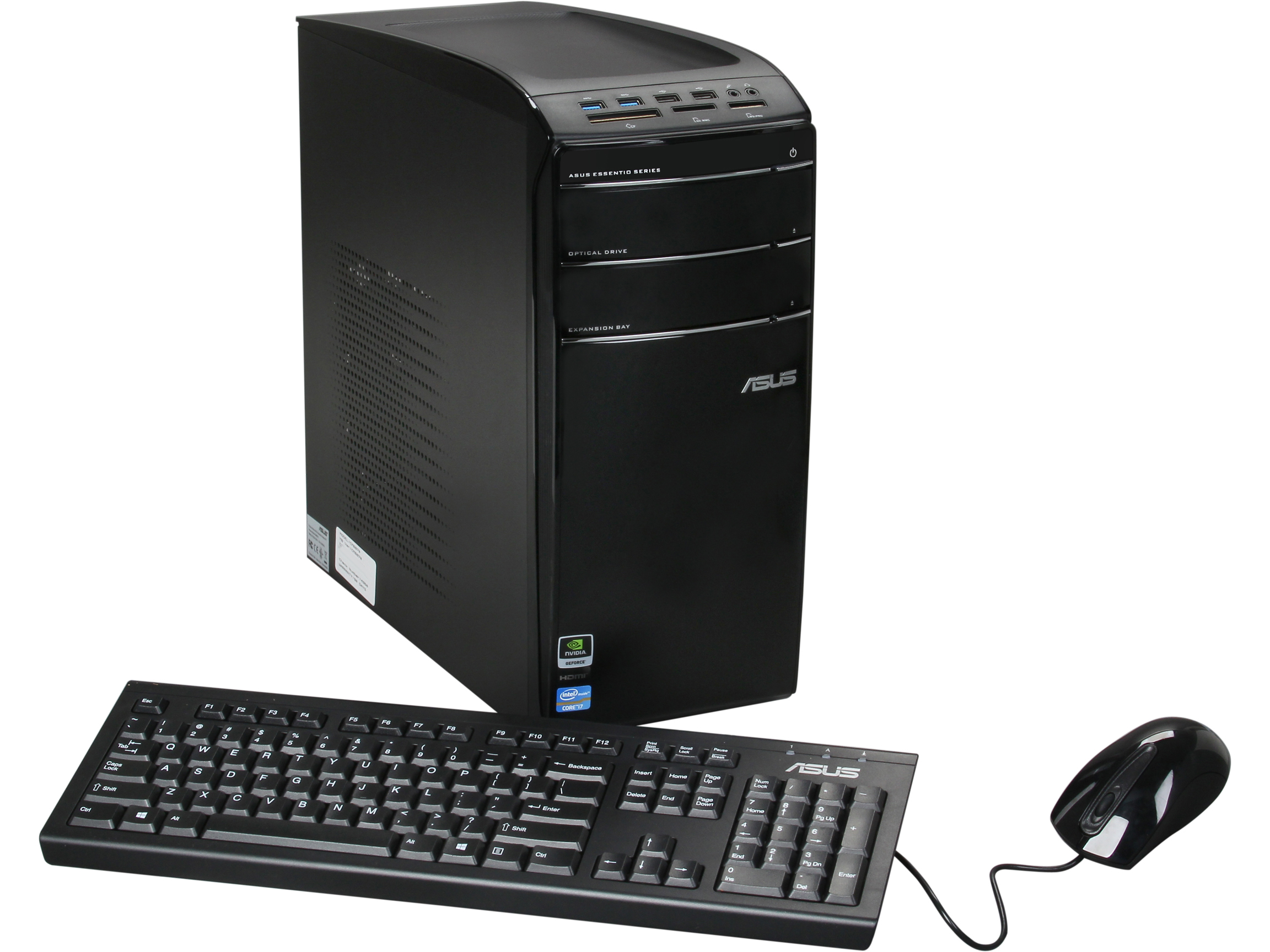 Refurbished ASUS Desktop PC CM6870 US011S Intel Core i7 3770 (3.40 GHz) 16 GB DDR3 4 TB HDD Windows 8