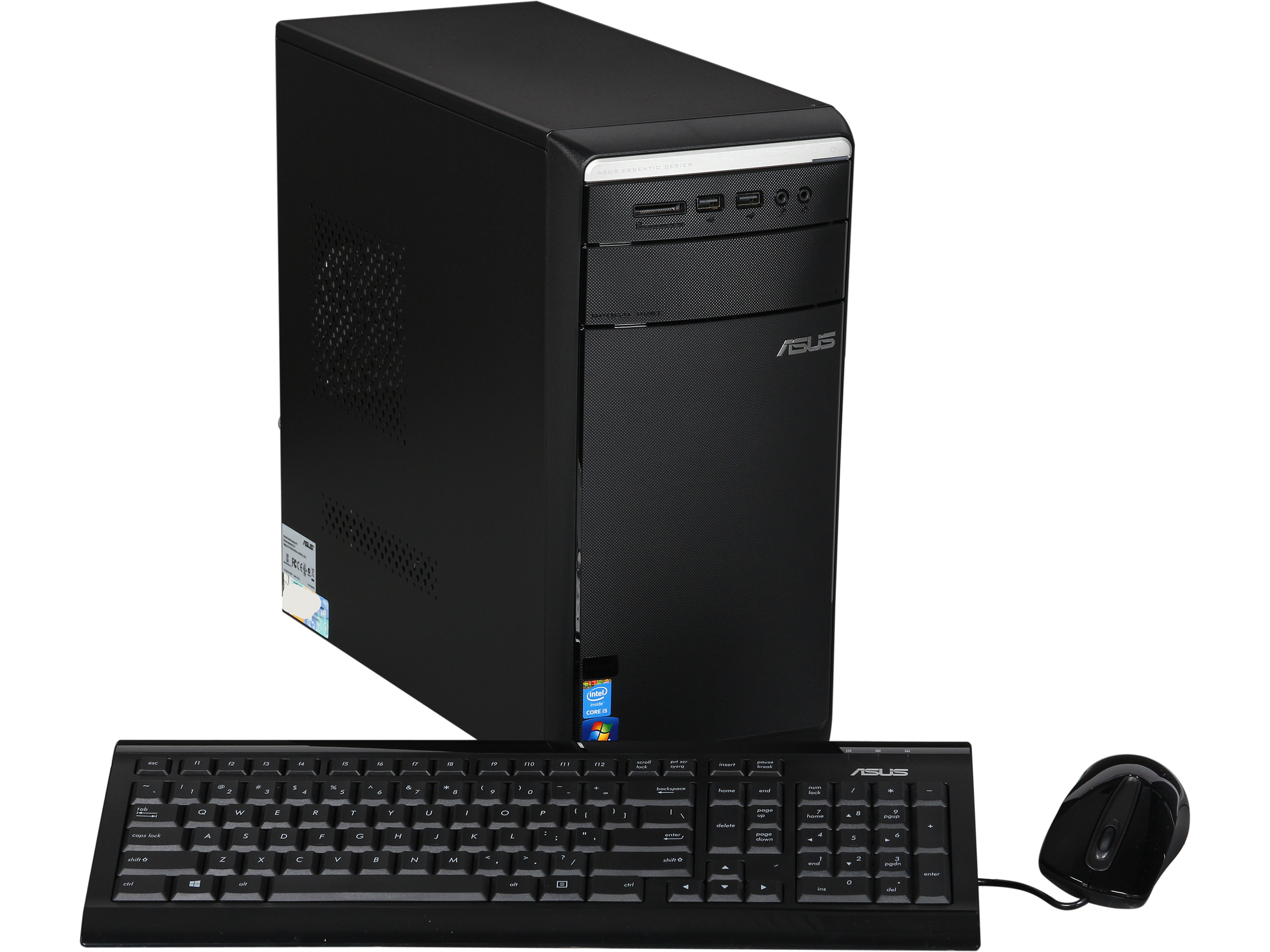 ASUS Desktop PC M11AD US004Q Intel Core i5 4460S (2.90 GHz) 4 GB DDR3 500 GB HDD Windows 7 Professional