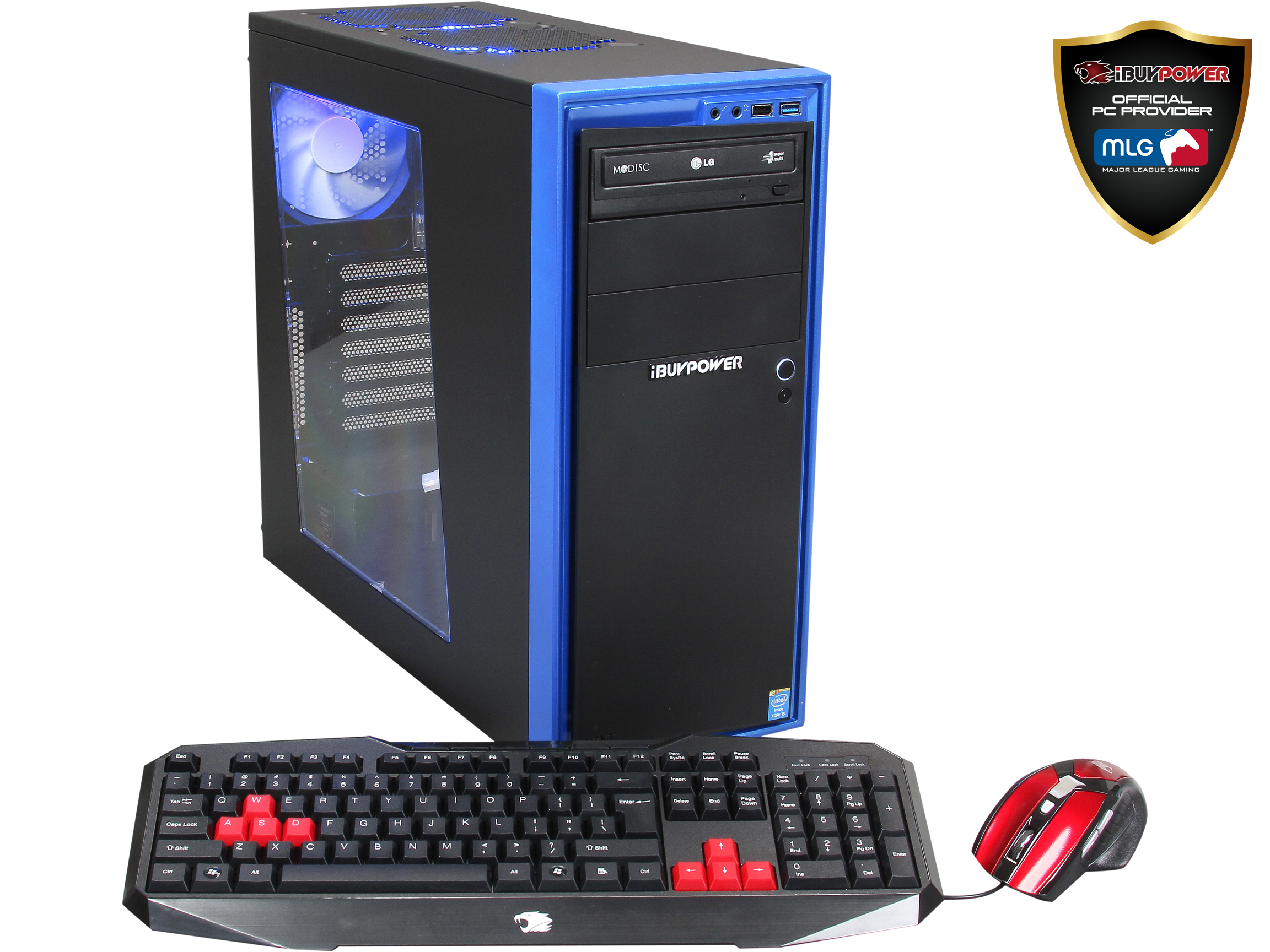 iBUYPOWER Desktop PC Power NE703i Intel Core i5 4430 (3.00 GHz) 16 GB DDR3 500 GB HDD Windows 7 Home Premium 64 Bit