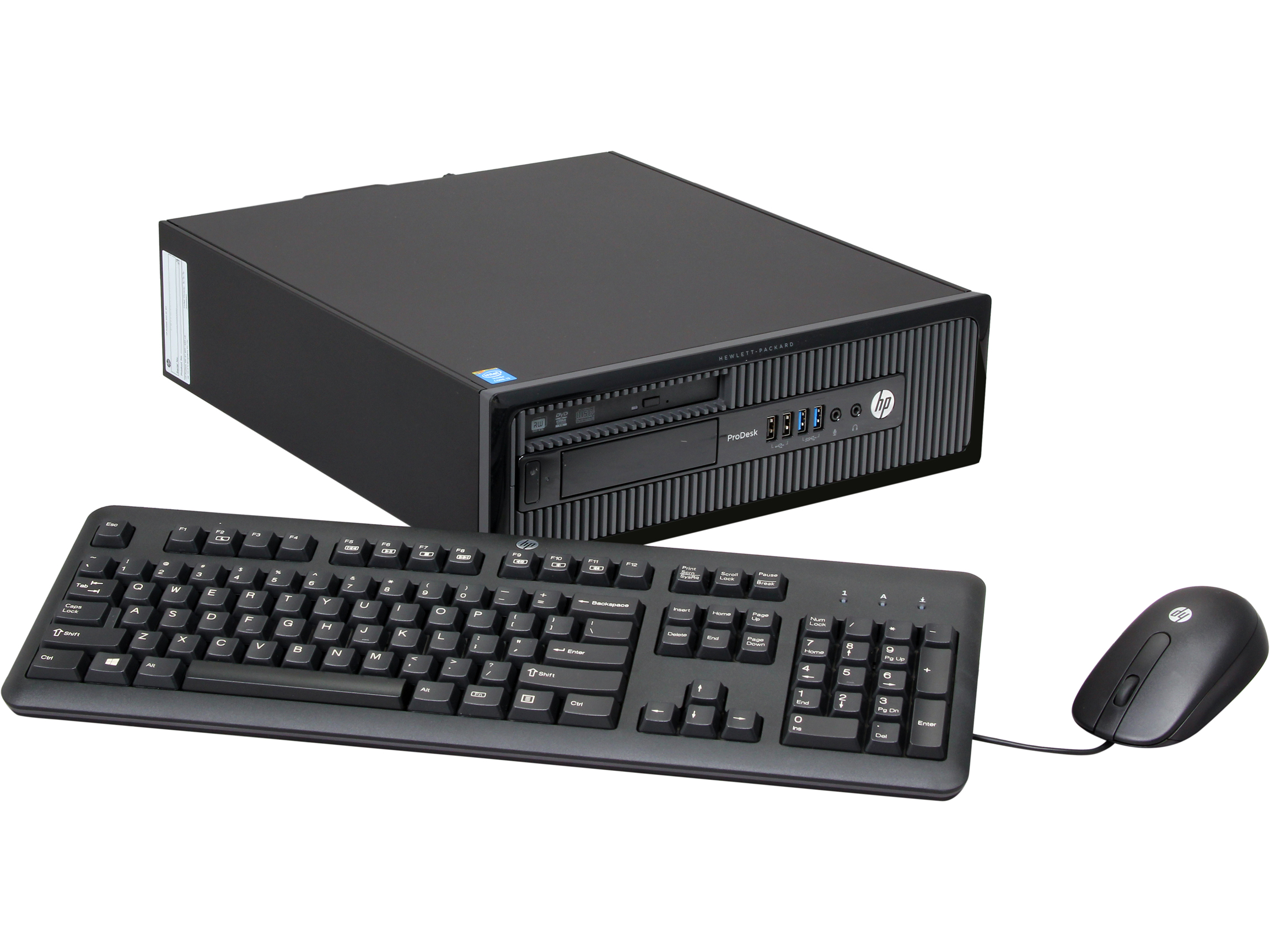 HP Business Desktop PC Intel Core i3 4130 3.40 GHz 4 GB DDR3 SDRAM 500GB HDD Windows 7 Professional   Small Form Factor