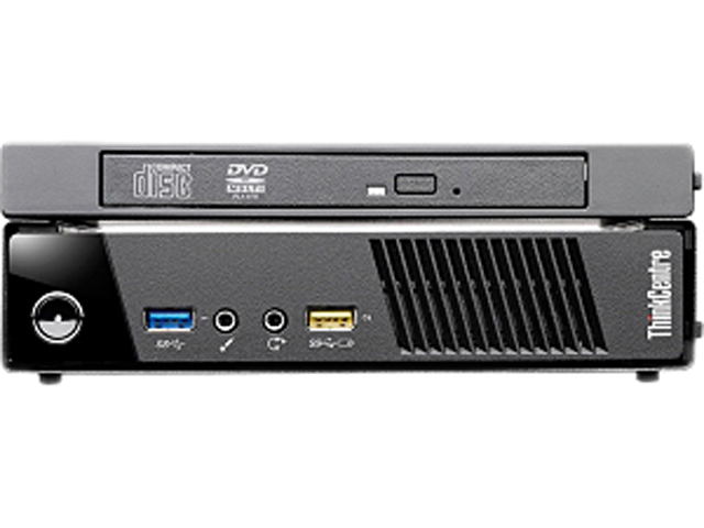 Lenovo ThinkCentre M93p 10AB000JUS Desktop Computer   Intel Core i5 i5 4570T 2.9GHz   Tiny   Business Black