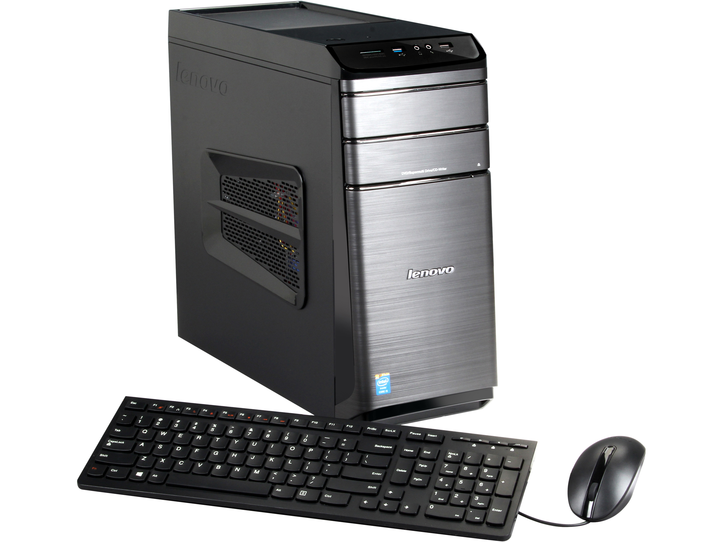 Lenovo Desktop PC K450E 57327817 Intel Core i5 4460 (3.2 GHz) 8 GB DDR3 1TB SSHD HDD 8 GB SSD Windows 8.1 64 bit