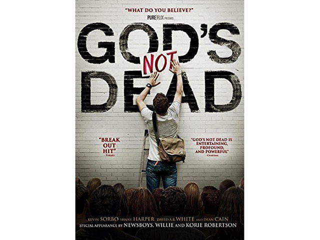 God's Not Dead (DVD + Blu Ray) Kevin Sorbo, Shane Harper, David A.R. White, Tommy Blaze, Dean Cain