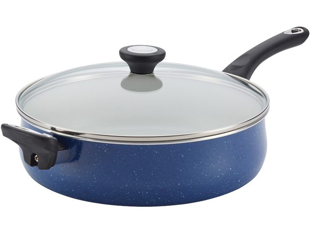 Farberware 5 qt. Nonstick New Traditions Jumbo Cooker, Blue