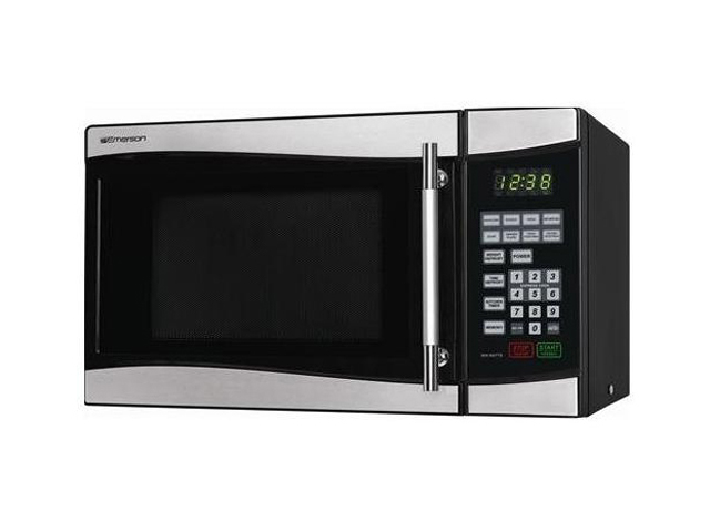    Emerson 900 Watts Microwave Oven MW8889SB Stainless Steel