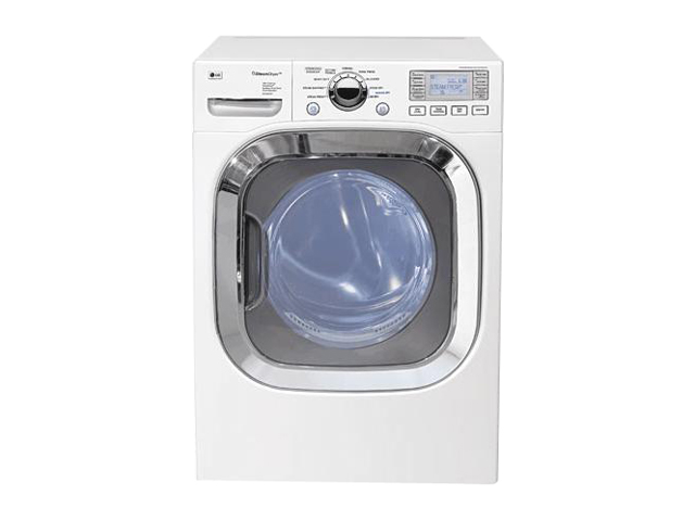 LG DLEX3001W White 7.4 cu. Ft. Electric Dryer