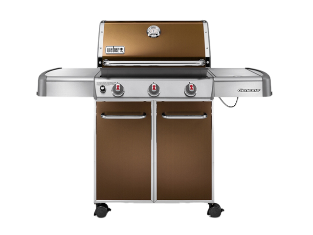 Weber Genesis E 320 Liquid Propane Grill 6522001 Copper