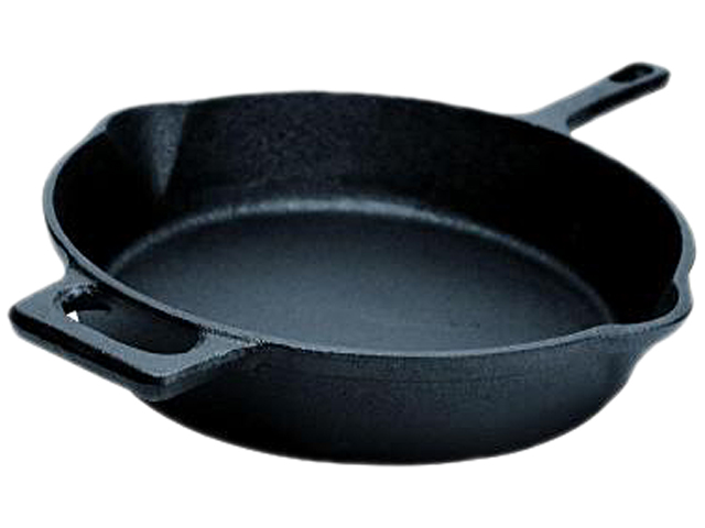 Ecolution EOBK 5124 Farmhouse Cast Iron Preseasoned 9 1/2" Fry Pan