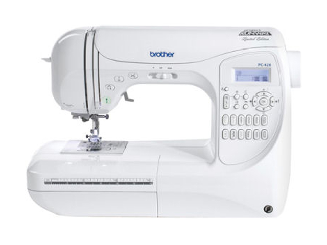 brother PC420PRW Sewing Machine 294 Stitch Computerized 57 Utility Stitch Functions