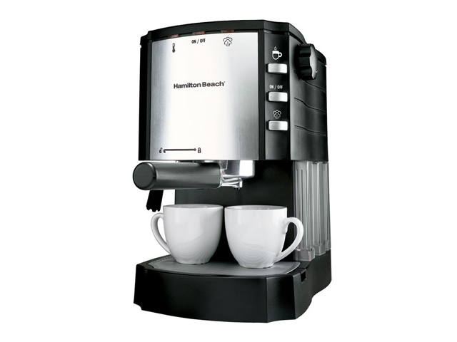    Hamilton Beach 40729 Cappuccino Plus Espresso Maker 