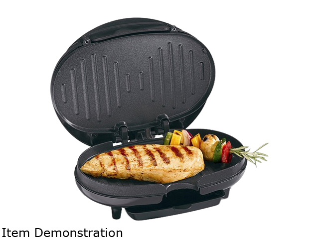 Proctor Silex 25218Y Black Compact Indoor Grill