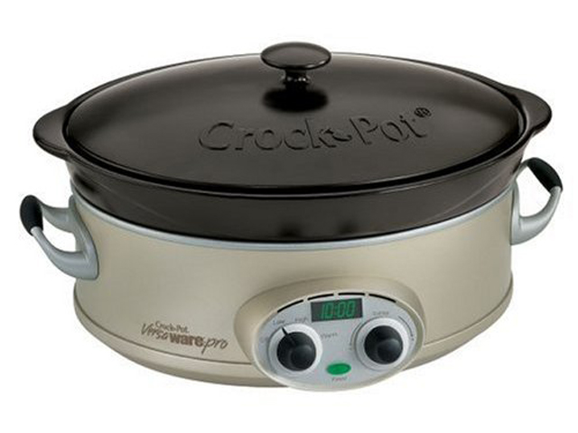 CROCK POT SCVI600B SS 6 Qt. VersaWare Pro Slow Cooker