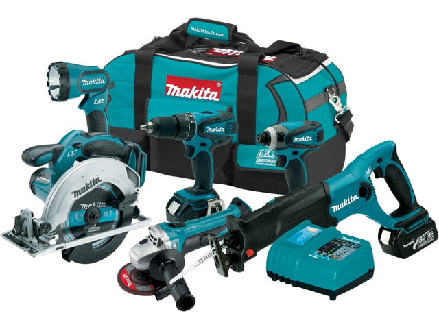 Makita LXT601 LTX Lithium Ion 6 pc Kit