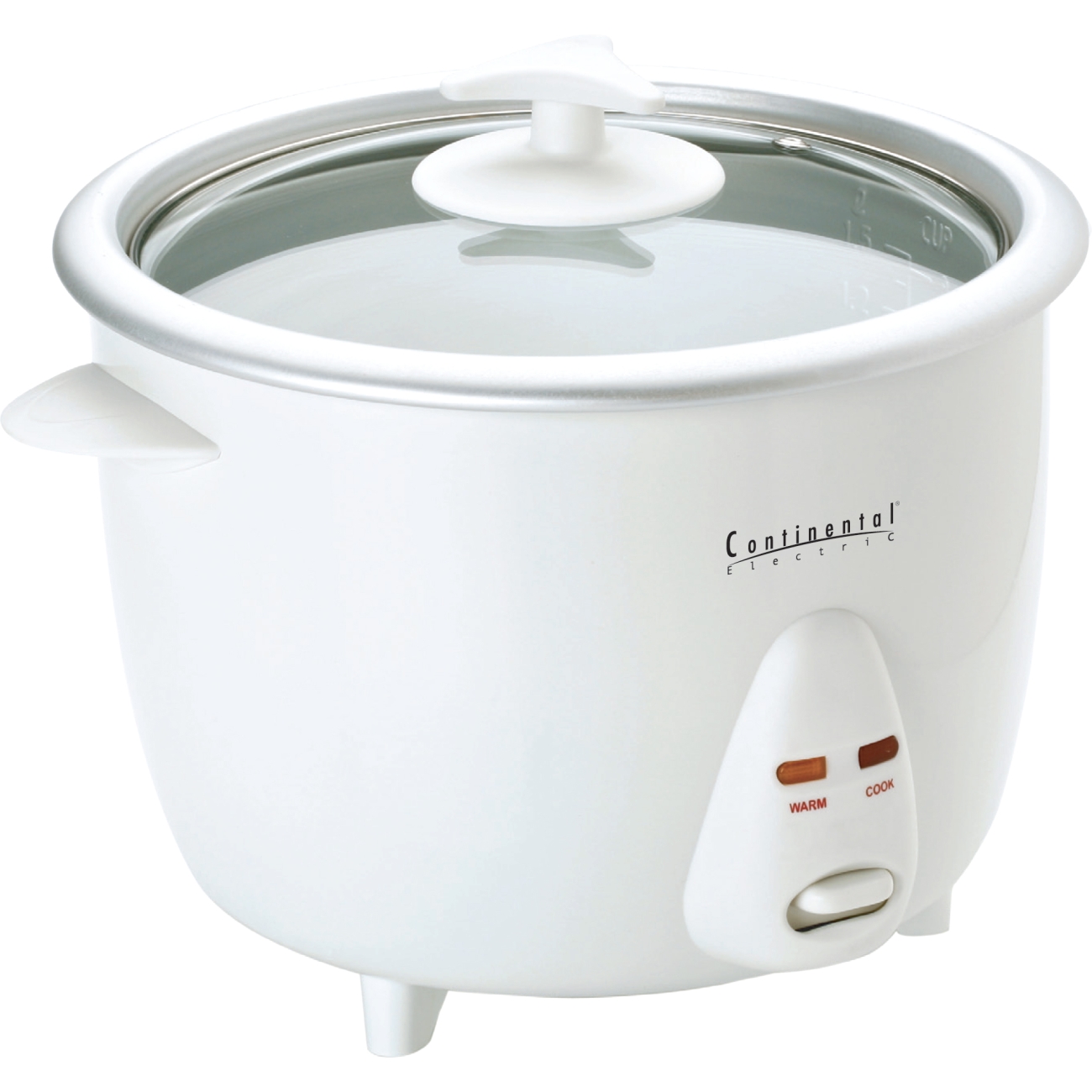 Continental Electric CE23241 White 10 Cup Rice Cooker