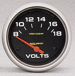 Auto Meter Pro Comp Electric Voltmeter Gauge