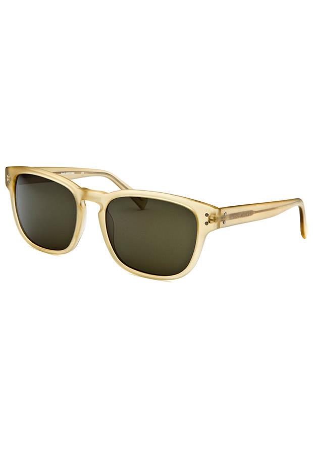 Michael Kors M249M MARTIN 259 Unisex Martin Wayfarer Transparent Sunglasses   Gold