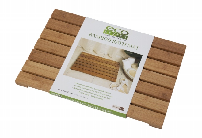Creative Bath 34015 Eco Styles Bath Mat   Bamboo