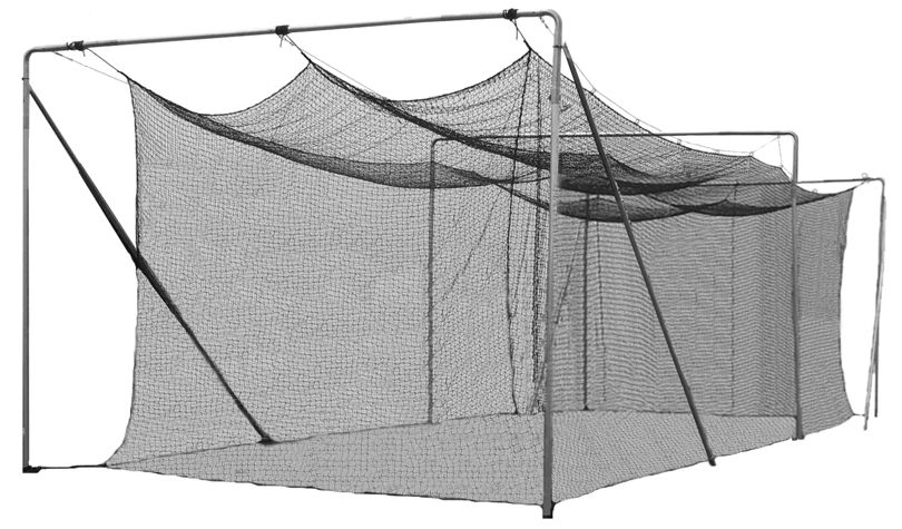 Cimarron Sports CM 554242TP 55 x 14 x 12 42 Twisted Poly Batting Cage Net