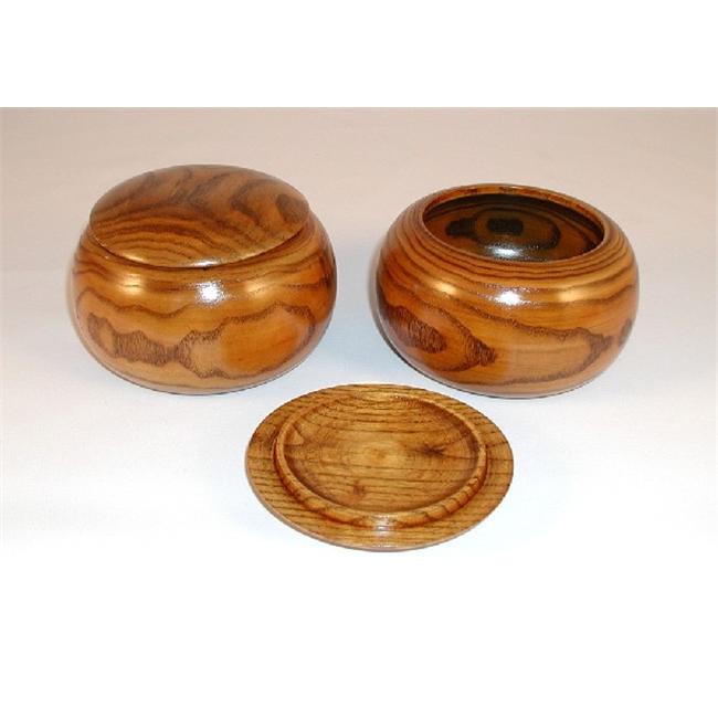 WWI 22806 Natural Date Wood Go Bowls