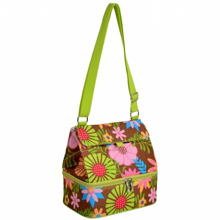 Picnic at Ascot 529 F Lunch Cooler and Container  Floral