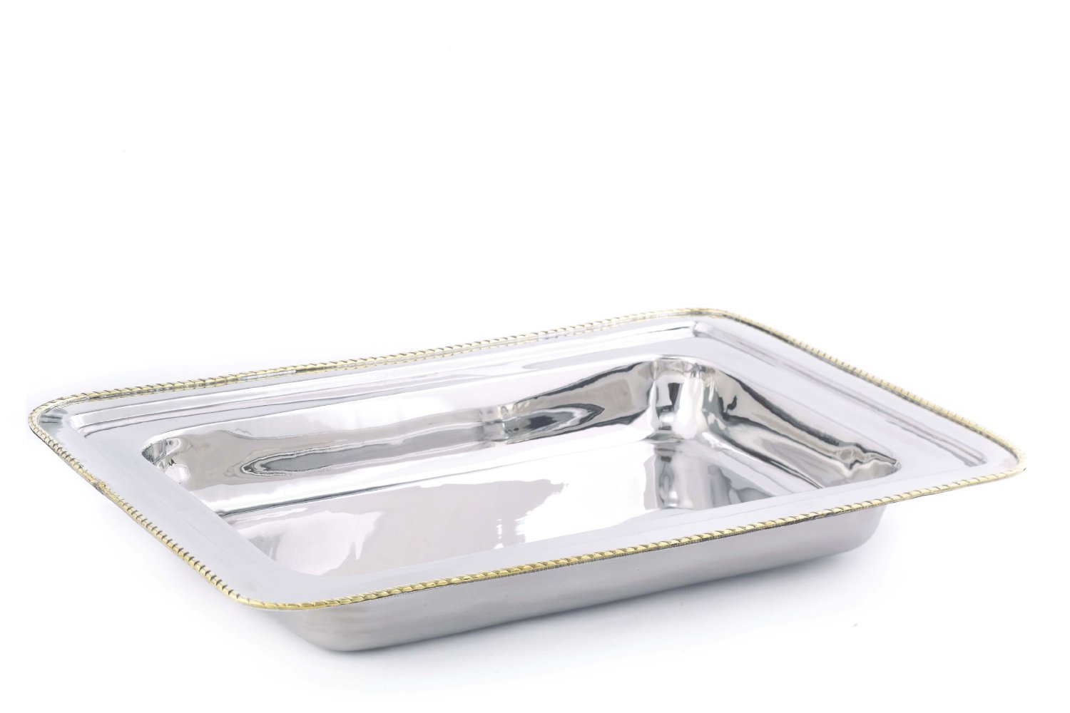 Old Dutch FP8823 Rectangular Stainless Steel Food Pan for No. 842, 8 Qt.