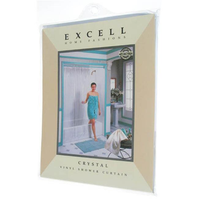 Excell Crystal Vinyl Shower Curtain  1ME 40O 649 960