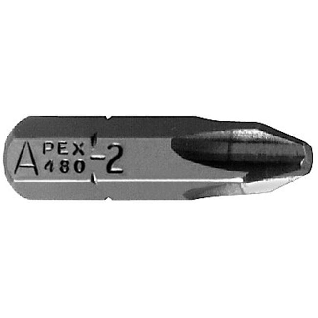 Cooper Tools Apex 071 480 24X No. 2 Phillips Insert Bit