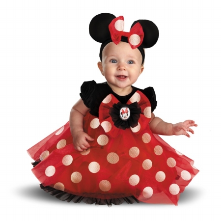 Girls Disney Minnie Mouse Infant Kids Halloween Costume