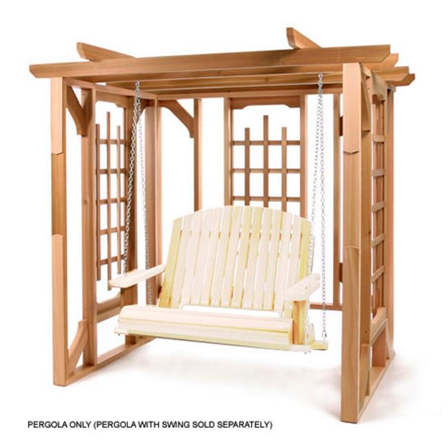 All Things Cedar PO72 Cedar Pergola stand alone  Western Red Cedar