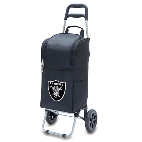 Picnic Time PT 545 00 175 234 2 Oakland Raiders Cart Cooler in Black