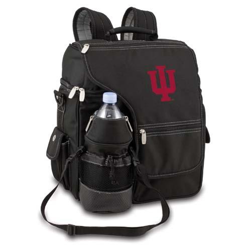 Picnic Time PT 641 00 175 672 0 Indiana Hoosiers Turismo Embroidered Backpack in Black