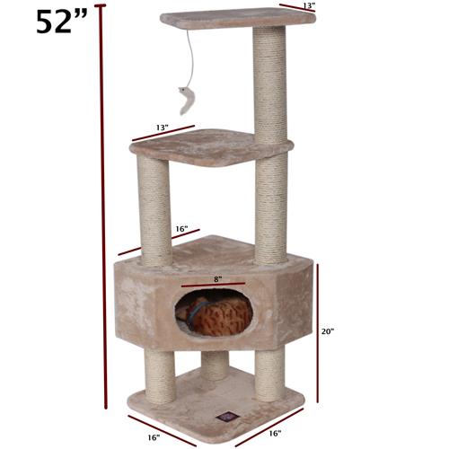 Majestic Pet Products 788995780021 52 in. Casita Cat Tree   Fur