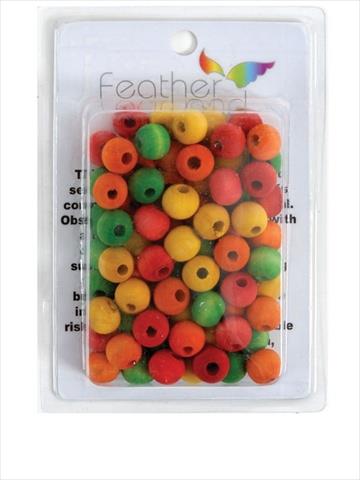 Caitec 557 1/2 in. Wood Beads   Pack of 75