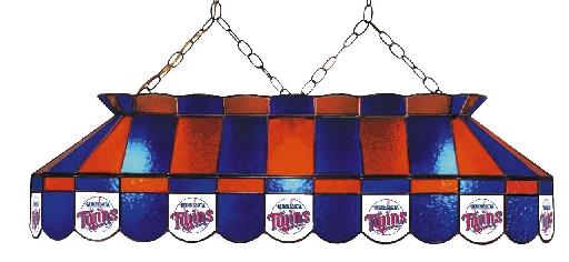 Imperial IM 18 2017 Minnesota Twins 40 in. Rectangular Stained Glass Billiard Light