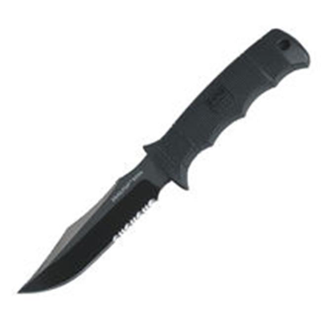 SOG E37TN CP SEAL Pup Elite Knife   Black TiNi with Clam Pack