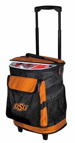 Logo LC 193 57 Oklahoma State Cowboys Rolling Cooler