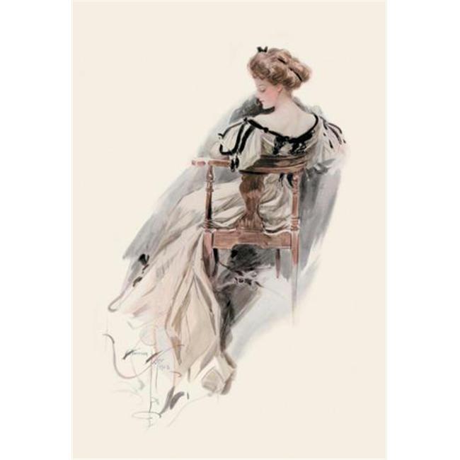 She Sports a Witching Gown 12x18 Giclee On Canvas