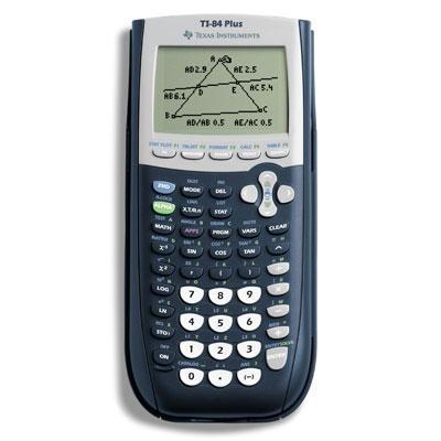 Texas Instruments 84PL TBL 1L1 K 84 Plus Graphing Calculator Black